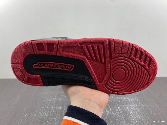 1st Kicks Shoes Bred Jordan Low Spizike FQ1579-006 0807
